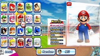 Mario & Sonic at the London 2012 Olympic Games - Discus Throw (All Characters)