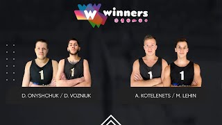 Winners Beach Volleyball. Men. D. Onyshchuk / D. Vozniuk - A. Kotelenets / M. Lehin 03.01.2025