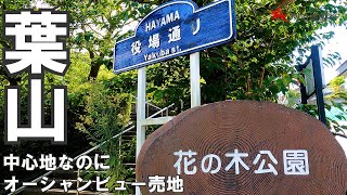 葉山の中心地でオーシャンビューの売地。明治地所鎌倉シーサイド店 綾戸