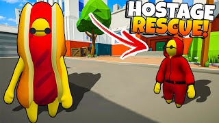 I Went Undercover as a HOTDOG to Save Hostages in Sos Ops?!