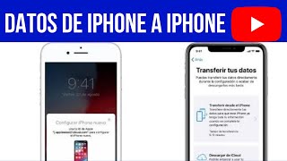 ¿COMO PASAR LOS DATOS DE IPHONE A IPHONE ?