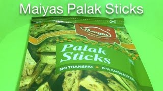 Maiyas Palak Sticks