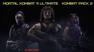 Mortal Kombat 11 Ultimate   Kombat Pack 2 and Reveal Trailer (Rambo) Мортал Комбат  11 Ультимэйт