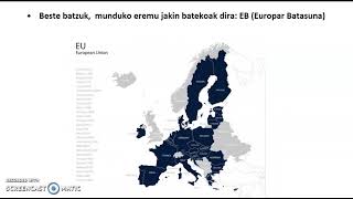 3 4 1 3  Munduko eskualde politikoak eta Estatuen arteko harremanak