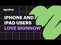 How to Sign Documents on iPhone or iPad with signNow?