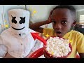 Magic Marshmallow Turned Super Mom To Marshmallow
