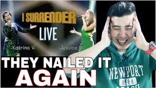 REACTION] KATRINA X JESSICA "I SURRENDER" LIVE PERFORMANCE