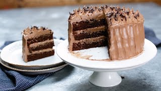 Súper Torta Húmeda de Mousse de Chocolate | Receta Rápida