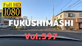 福島市内ドライブ597（堀河町～国道4号～商業通り～イオン福島～北矢野目～鎌田）