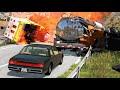 Runaway Truck Crashes 6 | BeamNG.drive