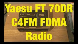 Yaesu FT 70DE-unboxing