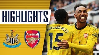 AUBA'S OFF THE MARK! | Newcastle United 0-1 Arsenal | Goals & highlights