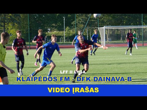 Klaipėdos FM - Alytaus DFK DAINAVA B 2-1 (1-0) [RUNGTYNĖS] - YouTube