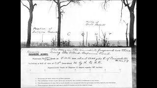 Panorama Courcelette to Gueudecourt in the Great War