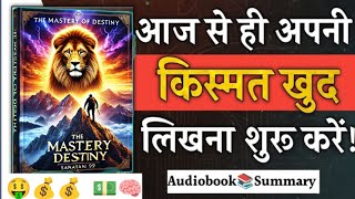 The Mastery of Destiny: कैसे सोच बदलकर ₹1 लाख+ महीने कमाएं | Success Blueprint || Book summary 2025