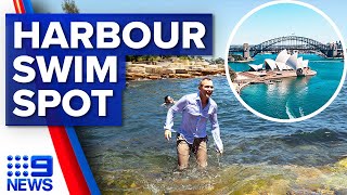 New swimming spot to open on Sydney Harbour | 9 News Australia