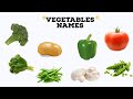 Vegetables names for kids in English | Learn Vegetable names for toddlers | Smart Kiddos