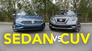 Volkswagen Jetta vs Nissan Kicks: Is a Sedan Better than a Crossover?