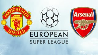 FIFA 21 | Round 11 European Super League | Man United vs Arsenal | Full Match