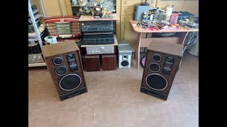 Новая понижайка для Японщины, Sansui Au-d707x+S90d слушаем отечественное !