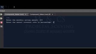 Compute the Savings Account Balance After the Given Months | Java
