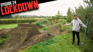 RETURNING TO THE BACKYARD TRAILS FOR MORE BUILDING!! LOCKDOWN EP24