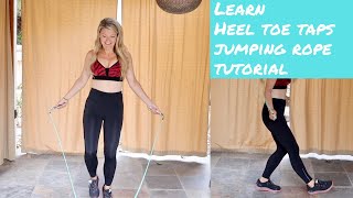 How to do Heel Toe Taps Jumping Rope in minutes