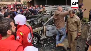 Explosion destroys car in the southern city of Sidon