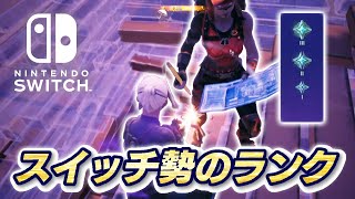 【Fortnite】スイッチ勢のランクマッチ　ソロ動画プラチナ帯