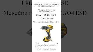 👷🏻 DeWalt Akumulatorska Bušilica Odvijač DCD796P2 📢 #DeWalt #AkuBušilica #Alati #traianusdecius