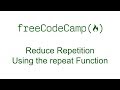 CSS Grid - Reduce Repetition Using the repeat Function - Free Code Camp