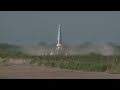 Armadillo Aerospace Super Mod rocket free flight 2010-09-16