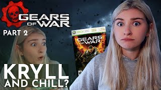 KRYLLER QUEEN? Gears of War FIRST playthrough! ~ Part 2