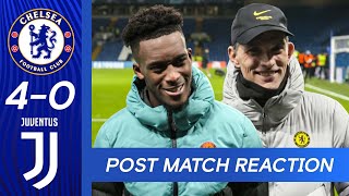 Tuchel & Hudson-Odoi React To Sensational Performance! | Chelsea 4-0 Juventus | Post Match Reaction