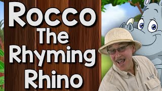 Rocco the Rhyming Rhino | Rhyming Song for Kids | Jack Hartmann