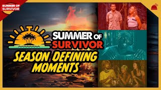 Summer of Survivor | Defining Moments of Each Survivor Season