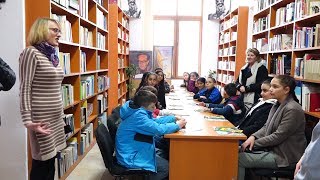 Biblioteka e qytetit organizon aktivitete për nxënësit e komunitetit RAE në Ferizaj - 24 SHKURT 2020