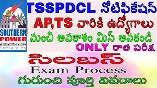 TSSPDCL JUNIOR ACCOUNTS OFFICER SYLLABUS