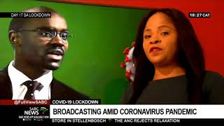 Behind The Scenes | SABC News coverage amid COVID-19 pandemic