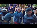 大潮祭★圧巻　宮入り　千葉県銚子市川口神社