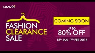 Jumia Fashion Clearance Sale 2016 | Up to 80% Off | Jumia Nigeria