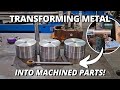 Transforming METAL into MACHINED Parts! | Manual Machining, Turning & Threading