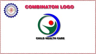 #How to make  Combination logo for #HEALTH CARE in ILLUSTRATOR /Stunning Graphic/Easy way #.