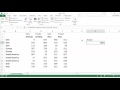 Sumif's On Rows and Columns for Excel And Google Sheets