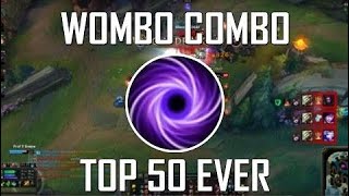 TOP 50 Best Wombo ComBo Ever (League of Legends)