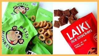 Laiki Rice Crackers and Messy Monkeys Review