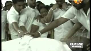 mtv sports newsfirst - Final rites for Berty Premalal Dissanayake take place in Anuradhapura