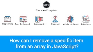JavaScript Array Manipulation: Remove Specific Items - JavaScript Tutorial