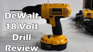 DeWalt 18 Volt Drill Review - DC970