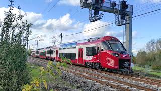 The new CFL 2411 Coradia train from Kleinbettingen to Luxembourg